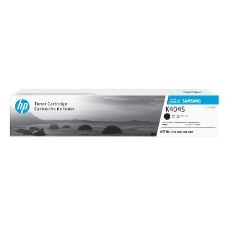 Samsung CLT-K404S Black Toner Cartridge (1,500 Yield) SU104A