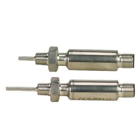 Omega Temperature Transmitter, Programmable, M12 CONN, RTD, -50 degC to 120 degC, 0.2 degC/ 0.2 % of Span M12TXSS-PT100-24MM-G1/8