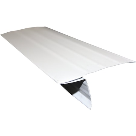 Klauer D5 Galvanized Steel Roof Edge Flashing Wht 32416-WH20