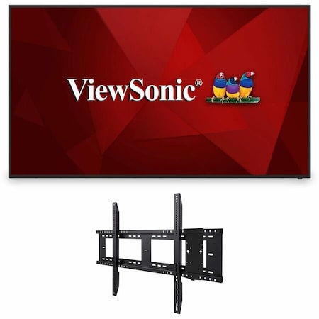 Viewsonic CDE7512-E1 Digital Signage Display - 75" LCD - 3840 x 2160 - 2160p - Android 11 - Black CDE7512-E1