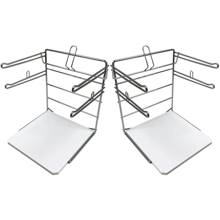 Angola Wire Products T-shirt 1/ Rack With Heavy-Duty Polyethylene Base, PK2 C-TSBR14