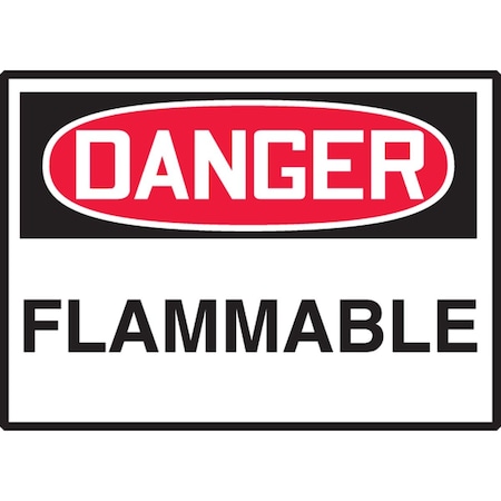 Accuform Danger Safety Label LCHL285XVE