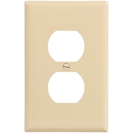 Eaton Wiring Devices WALL PLATE 1GANG DPLX RECPT IV PJ8V-10-L