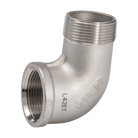 Proline Series Stainless Steel 304 1-1/2-in MIP X FIP 90 Degrees Street Elbow SF-892