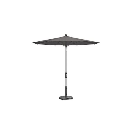 Treasure Garden 9 ft Patio Umbella, aluminum, fiberglass ribs, outdoor, Charcoal UM840-09 54048 Charcoal