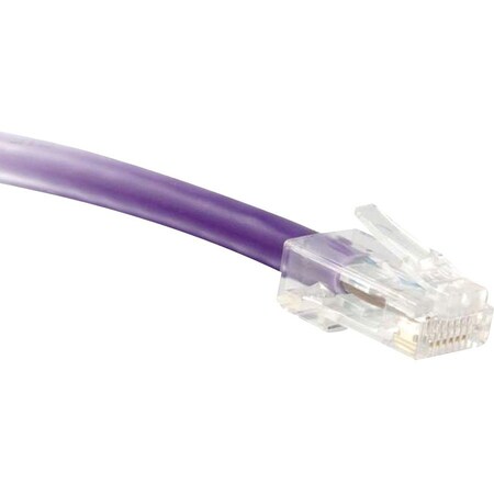 Enet Cat5E Purple 5Ft No Boot Patch Cable C5E-PR-NB-5-ENC