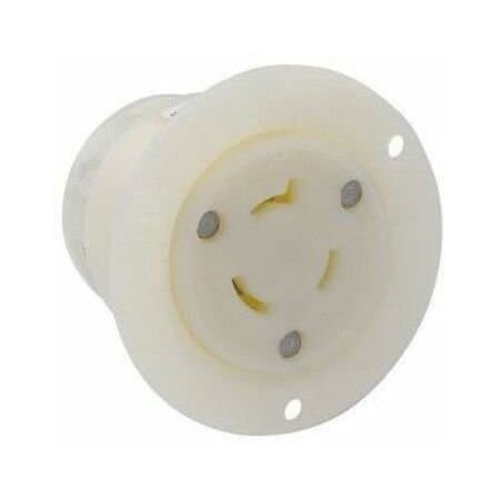 Leviton 2346Industrial Grade Flanged Outlet 20 Amp, 480 Volt 2346