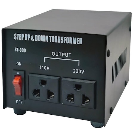 Goldsource Step Up/Down Transformer, 300 VA , 110/220 VAC Secondary ST-300W