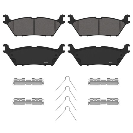 Wagner Brake QuickStop Rear Disc Brake Pad Set Ceramic,  ZD2383