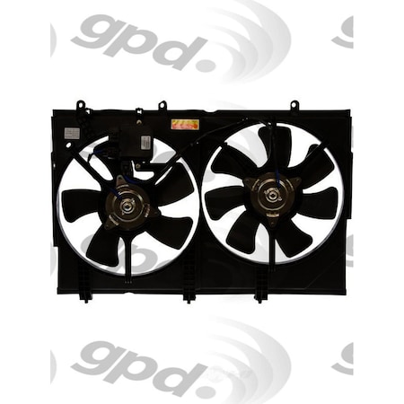 Global Parts Distributors Electric Cooling Fan Assembly 2811633