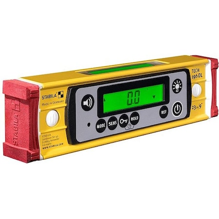 Stabila Digital Level, Aluminum, LED 39509