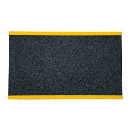 Pig Traction Mat Black, 3 ft W x 5 ft L, 3/16 in Thick FLM5001-BWY