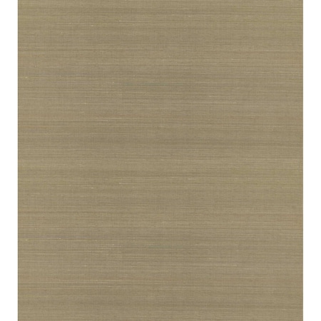 A-Street Prints Hiromi Pewter Abaca Grasscloth Wallpaper 2972-54752