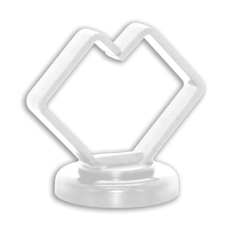 Mag Daddy Cable Clip, Polymer, 1 in Bundle Dia., White 62415-10