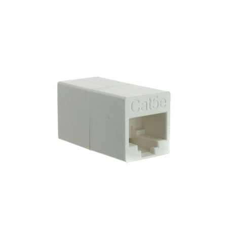 Cable Wholesale Cat5e Crossover Coupler, White, RJ45 Female, Unshielded 30X6-33400