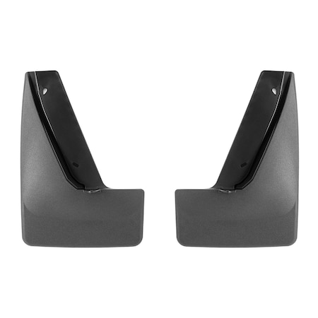 Weathertech Black, No Drill MudFlaps 120177