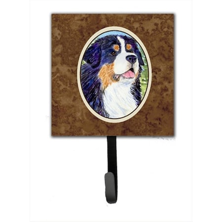 Carolines Treasures 4.25 x 6 in. Bernese Mountain Dog Leash Or Key Hook SS8867SH4