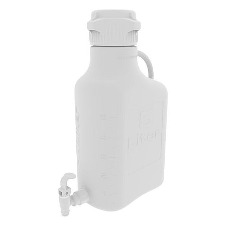 Zoro Select Carboy, Polypropylene, 417 mm H, Colorless 155-1211-OEM