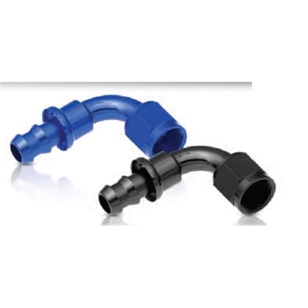 Araba Vector 2090082 Push Loc Hose End - Black And Black AR3021372