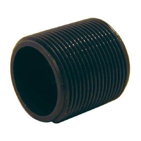Mueller B & K ProLine Series Close Length Pipe Nipple, 1-1/4 in, MIP, PVC, Gray, SCH 80 Schedule 406-001