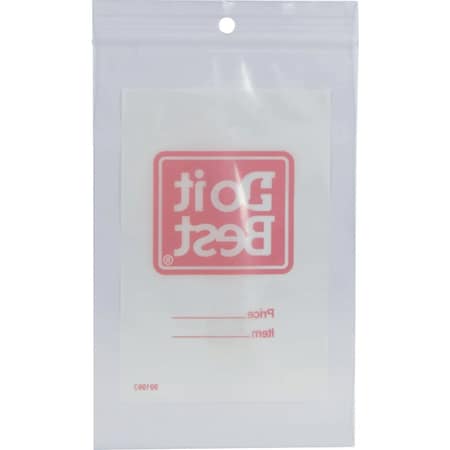 Do It Best 4''x6'' Zip Top Bag, 50PK 90289