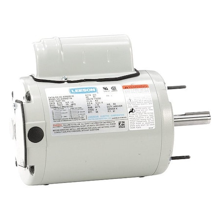 Leeson Farm Duty Motor, Permanent Split Capacitor, 1/2 HP, 115/230V AC, 825 Nameplate RPM, 48YZ Frame A099250.00