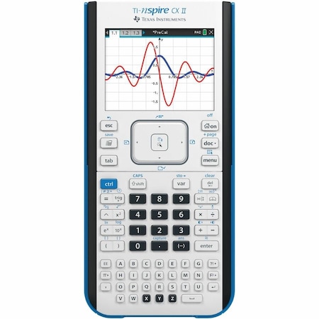 Texas Instruments TI Nspire CX II Student Softw, NSPIRECXII NSCX2/TBL/1L1