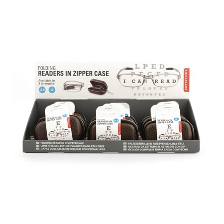 Kikkerland Design FLD Read Glasses/Case MG75