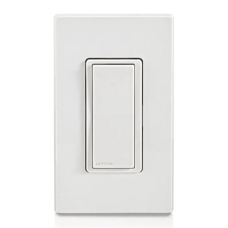 Leviton 15A Decora Smart with Z-Wave Plus Technology Dimmer Switch White ZW15S-1RW