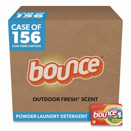 Bounce Fabric Softener Sheets, Outdoor Fresh, 2/Box, PK156, 156PK 02664