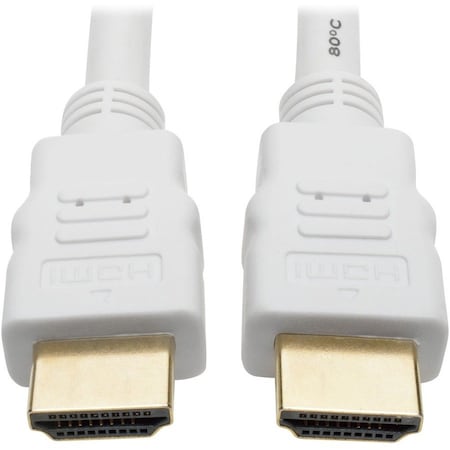 Tripp Lite High Speed HDMI 1080p Cable Ultra HD Digital Video M/M White 25FT P568-025-WH