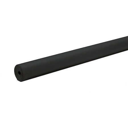 Pacon Spectra ArtKraft Duo-Finish Paper, 48inW x 200'L, Black 67304
