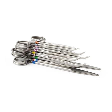 Medline Instrument ID Tape Sheet, White/Red, 1/4in Wide MDST22915B