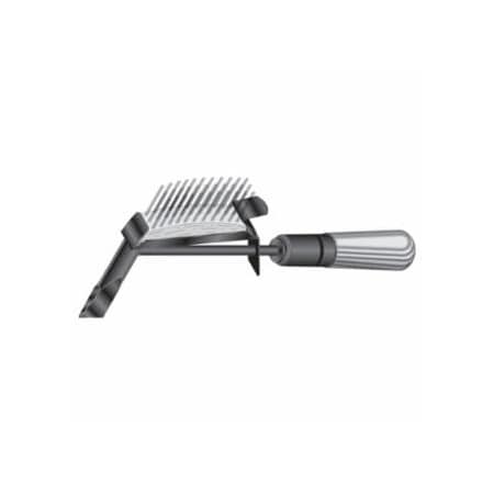 Lenco Chipping Hammers, 11 1/4 in, 18 oz Head, Chisel and Brush, Wood Handle 380-09080