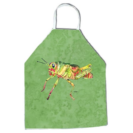 Carolines Treasures 27 H x 31 W in. Grasshopper on Avacado Apron 8848APRON