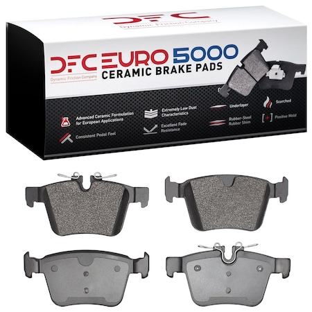 Dfc 5000 Euro Ceramic Disc Brake Pad Set, 1600-1821-00