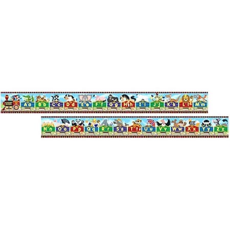 Melissa & Doug Alphabet Express Floor Puzzle, 10ft x 6.5", 27 Pieces 4420