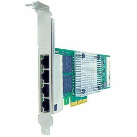 Axiom 10/100/1000MBS QUAD PORT RJ45 PCIE X4 NIC CARD - - TAA COMPLIANT AXG95718