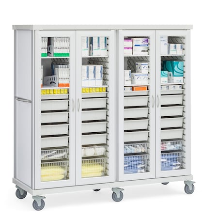 Innerspace Healthcare Roam4 - General Supply Cart SR4GGS