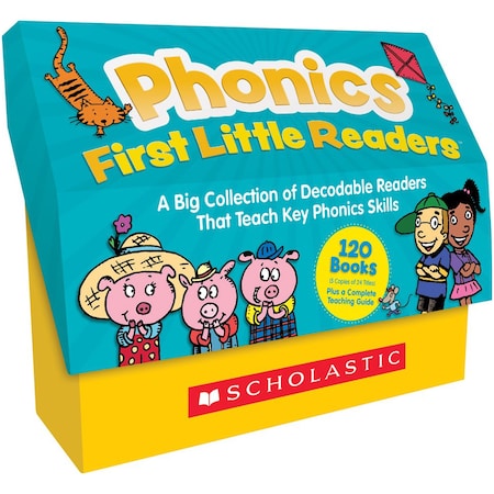 Scholastic Teaching Solutions Phonics First Little Readers Classroom Set 9781338717556