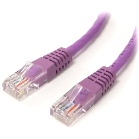Startech.Com 6FT PURPLE MOLDED CAT5E UTP PATCH CABLE M45PATCH6PL