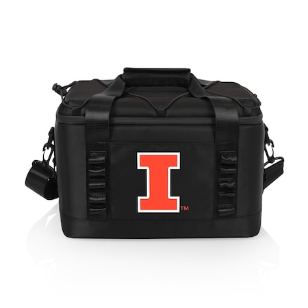 Picnic Time Family Of Brands NCAA Illinois Fighting Illini Tarana Superthick Cooler Bag with Removable Shoulder Strap 630-12-179-214-0