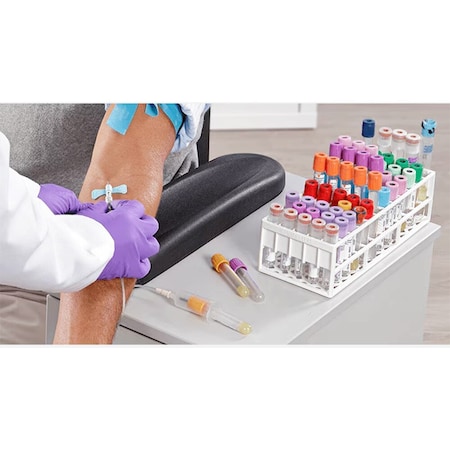 Bd Vacutainer Venous BC Tube Set, K3 EDTA Additive, 7mL/10mL, Conventional Closure Glass Tube, 25PK 366401