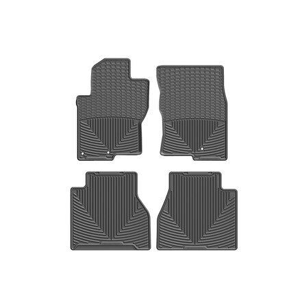 Weathertech Black, Front and Rear All Weather Floor Mats W458-W504