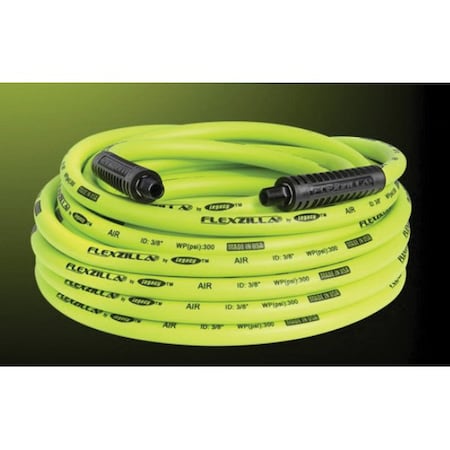 Legacy HFZ38100YW2 Lightweight Air Hose, 3/8 in, 100 ft, Yellow LEGHFZ38100YW2
