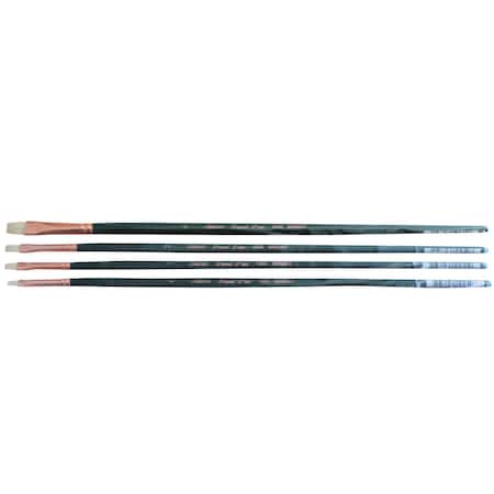 Silver Brush Grand Prix Small Bright Brushes, 4-Piece Set GP-1072