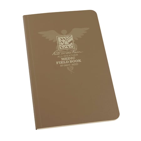 Rite In The Rain Book, 4.625 in x 7 in, Tactical Tan Soft 980T-MED