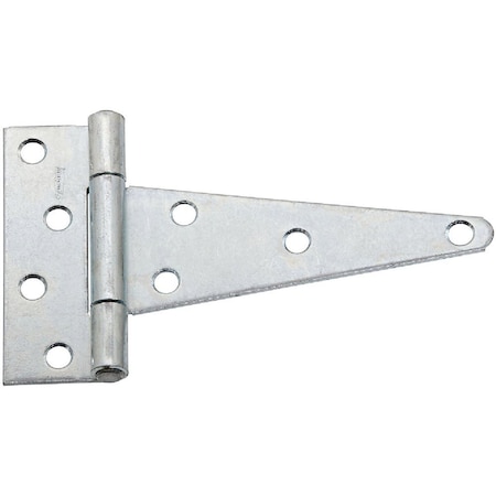 National Hardware 6'' Zinc-Plated Steel Hvy Dty Tee Hinge, 2PK N129-189