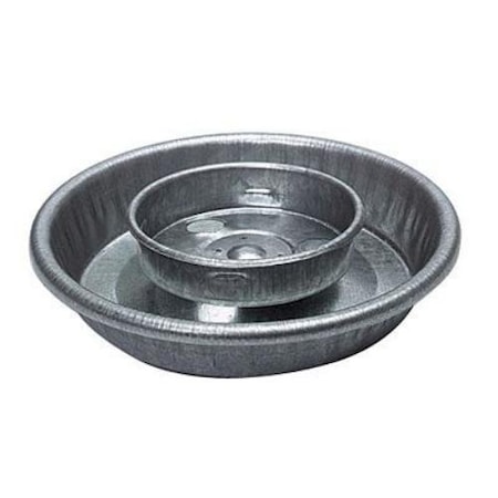 Miller Mfg JAR BASE WATERER QT GALVANIZED 9826