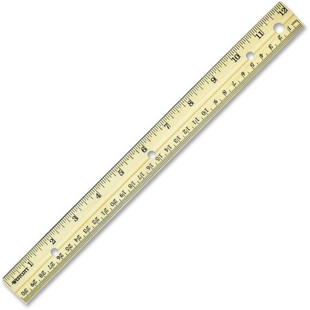 Westcott Rulers, 30 cm Eng/Metric Ruler 10702